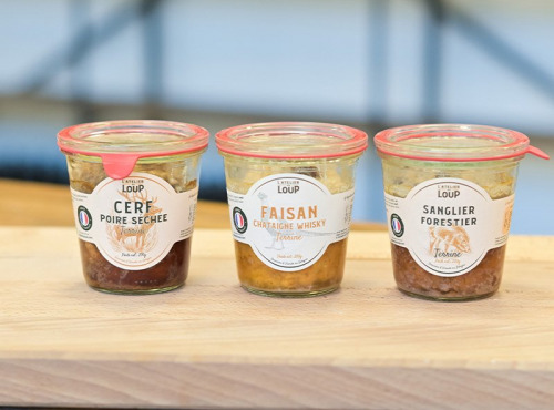 L'Atelier du Loup - Coffret 3 terrines de gibier