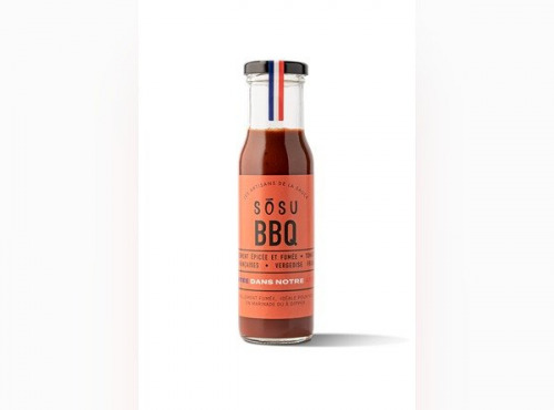 SÒSU, les Artisans de la Sauce - Sauce BBQ Fumée 250 ml