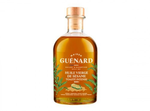 Huilerie Maison Guénard - Huile de sésame 100% vierge toasté intense 24cL