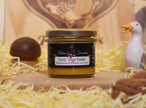Lagreze Foie Gras - Tarti Végé "table" Potimarron et Piment du Périgord