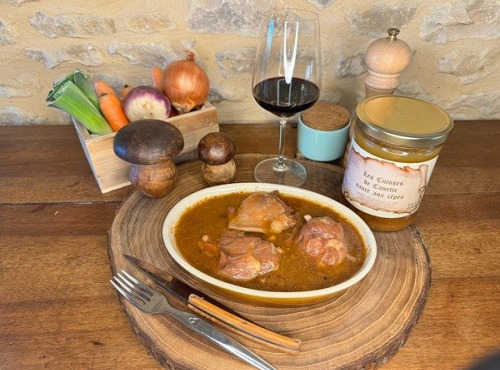 Domaine de Favard - Les cuisses de Canard sauce aux cèpes 600g