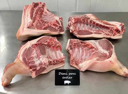 Ferme de la Paumerais - DEMI PORC COMPLET NON COUPE 45 Kg