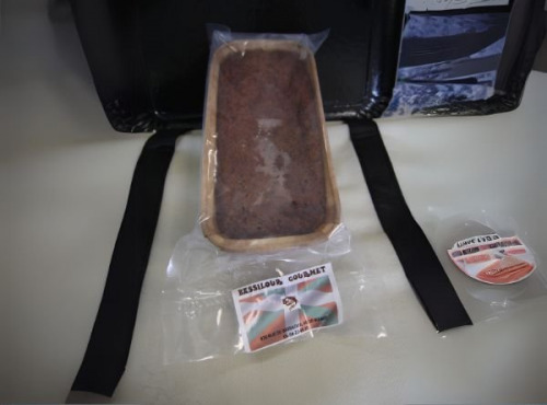 Bassilour Gourmet - Cake brioché à la truite fumée et champignons 6 pers