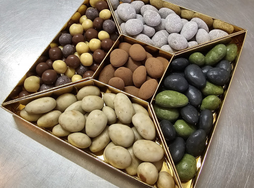 La confiserie d’antan 100% bio - Boite assortiments Choco - 400 gr