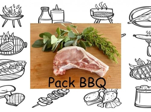 Lambaudie Porc - Colis de viande de porc barbecue été 5kgColis de viande de porc