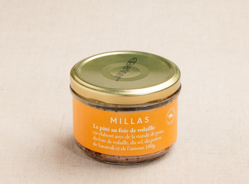 Maison Millas - Terrine De Pâté Au Foie De Volaille - 180g