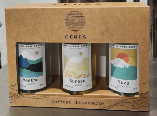 Distillerie Cérès - Coffret Découverte ‘L”intrépide’ - 3x20cl