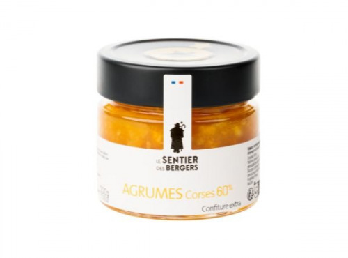 Le sentier des Bergers - Confiture extra d'agrumes corses