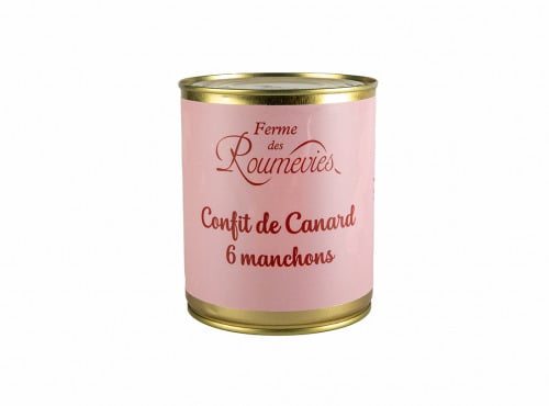 La Ferme des Roumevies - 6 manchons de canard confit 700g