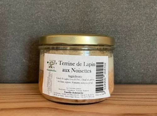 L'Auvergnat - Terrine de lapin aux noisettes 200g