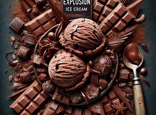 Les Garçons Glaciers - Sorbet BIO Cacao Explosion 365ml