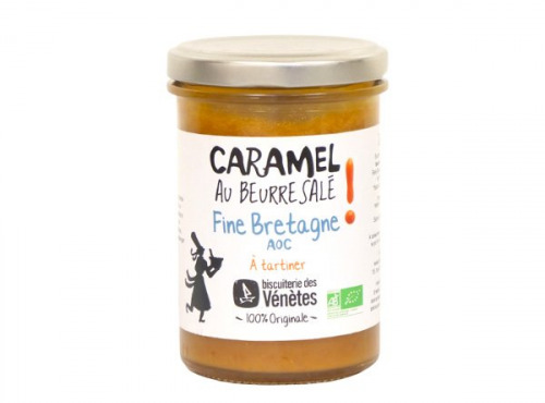 Biscuiterie des Vénètes - Caramel au beurre salé Fine Bretagne AOC