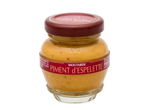 Domaine des Terres Rouges - Moutarde au Piment d'Espelette 55G