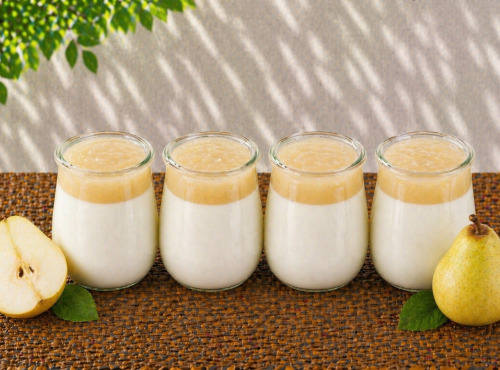Gaec de l'Elanion - Yaourt Confiture Poire x4