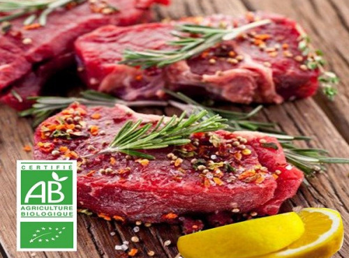 Ferme Bichet - Pavés marinés à la sauce thym citron BIO x2