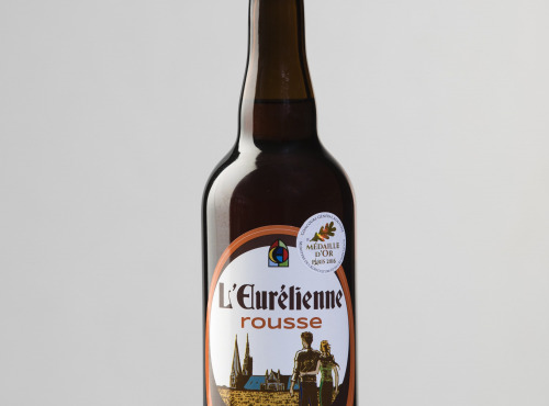 Bière L’Eurélienne – Brasserie de Chandres - BIERE ROUSSE 75CL L'Eurélienne