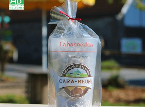 La Ferme des Cara-Meuh - Caramels au beurre salé BIO - Verre doseur 130g