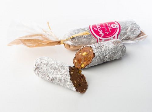 Maison Dufoux - Le saucisson en chocolat Sau'Choc