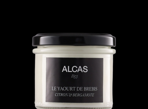 La Ferme d'Alcas - Yaourt citron & bergamote 100g - lot de 18 unités
