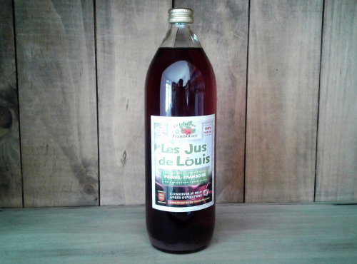 Le Domaine du Framboisier - Jus de Pomme et Framboise 100% Pur Jus