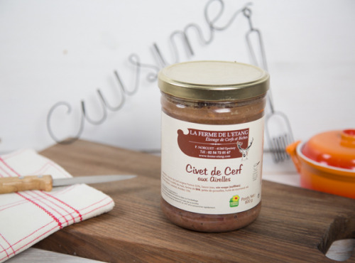 La Ferme de l'Etang - Civet De Cerf Aux Airelles, 800g