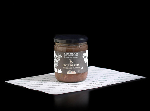 Nemrod - Civet de Cerf sauce grand veneur - 380g