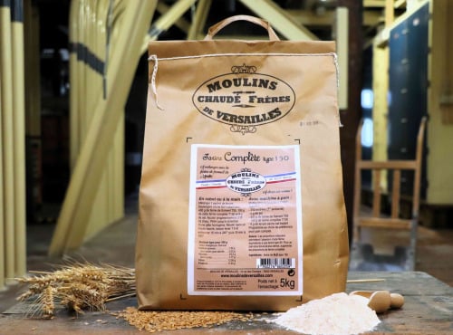 Moulins de Versailles - Farine De Blé Complète T150 5kg