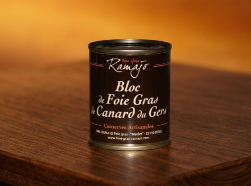 Maison Ramajo - Bloc de foie gras de canard IGP Gers 130g