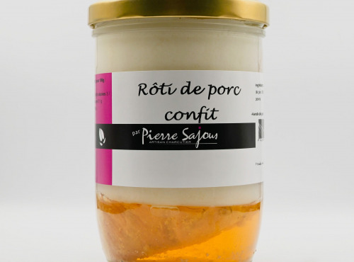 Atelier Pierre Sajous - Roti de porc confit 750g