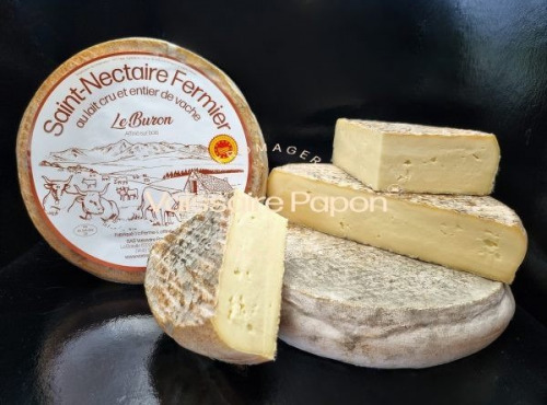 Vaissaire Papon Affineur - Fromager - Saint-Nectaire fermier AOP - Le Buron  - 400g