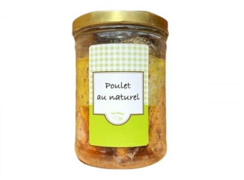 Ferme des Fabres, Vos Manges Gardiens - Poulet au Naturel 750g