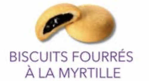 L'OLIVERAIE DU COUDON - [Précommande] Biscuits Fourrés à la Myrtille – 150 g