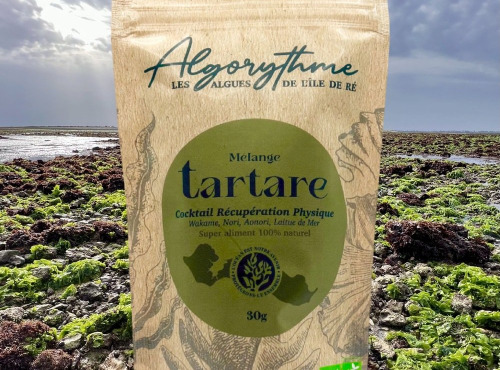 Les Algues de l'Île de Ré - Mélange Tartare 30g - Algues bio d’exception déshydratées en paillettes