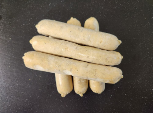 Les Saisissantes - Saucisses de pois chiches au poivre noir 55g x20