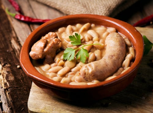 GAEC Villeneuve - Boeuf à la ferme - Cassoulet d'oie Fermière "C'est local et c'est dans l'bocal"