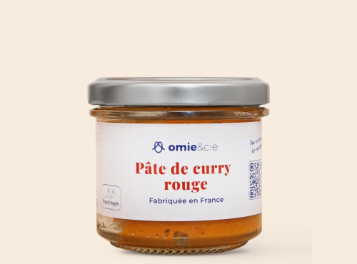 Omie - DESTOCKAGE - Pâte de curry rouge - 105 g