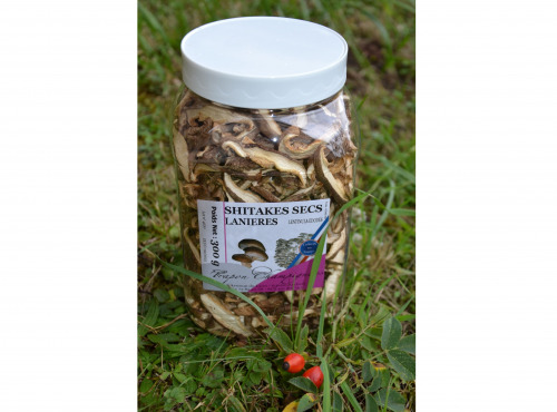 Trapon Champignons - Shiitakes Secs - 300 G - Lanières