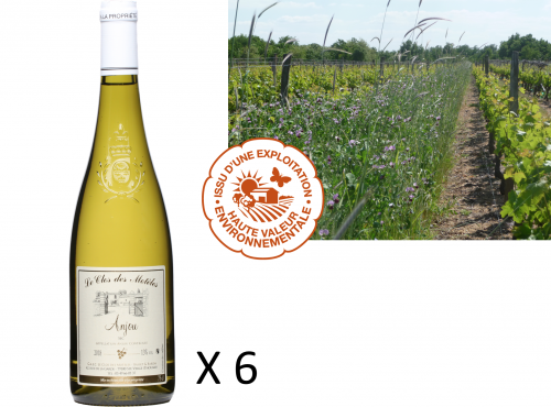 Château de Belleville Maison Baron - Aoc Anjou Blanc Sec 2018. 6 Bouteilles