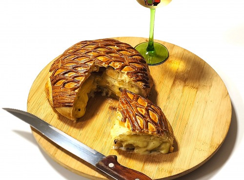 Traiteur Gourmet d'Alsace - Tourte Alsacienne au Reblochon 1Kg