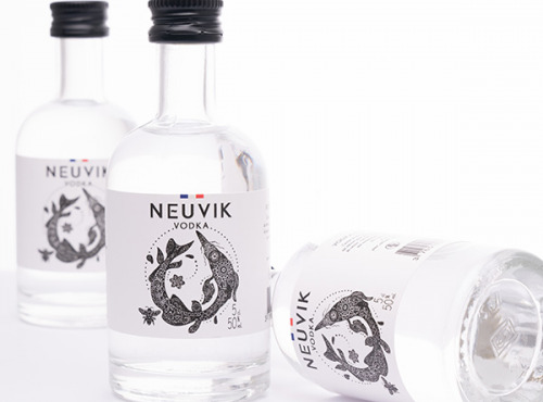 Caviar de Neuvic - Lot De 2 Mignonettes Vodka Neuvik 5cl