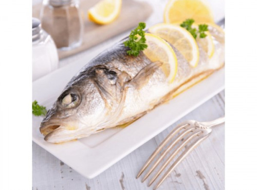 Poissonnerie Paon - Bar sauvage : filet avec peau écaillé 800g - 1 kg