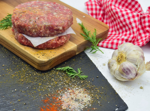 Dégustonfoin - [SURGELÉ] Steaks Hachés de Bœuf Simmental BIO – 2x120 g