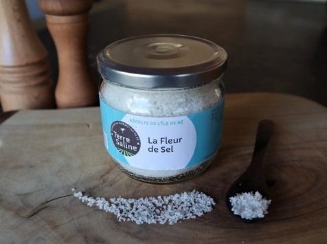 LA FERME DES BALEINES - La Fleur De Sel De L'ile De Ré - 250 G - Terre Saline