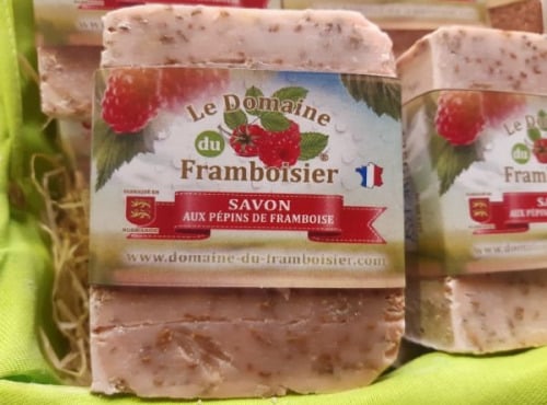Le Domaine du Framboisier - Savon au Pépins de Framboise