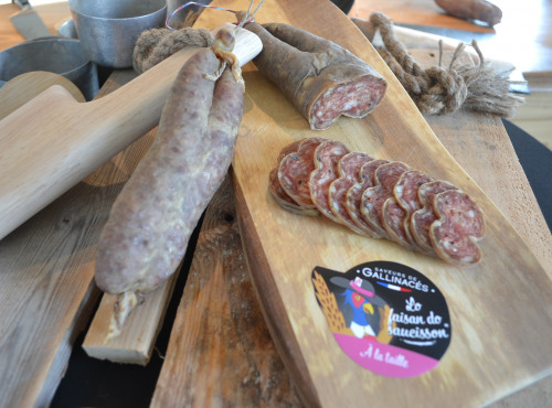 Terre de Gallie - Saucisson de Faisan et de Porc A LA TAILLE (délices asiatiques)