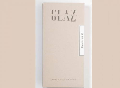 Glaz la chocolaterie de la presqu’île - [Précommande] Tablette chocolat lait Horizon 51%