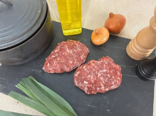 L’Echo Paysan - [Précommande] Préparation hachée de veau Salers bio 4x500g (2kg)