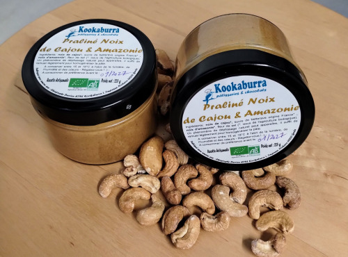 Pâtisserie Kookaburra - Pâte à tartiner Praliné aux Noix de Cajou