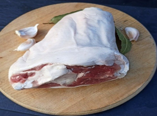 Mas de Monille - Jarret demi sel en saumure 1000gr-Porc noir gascon