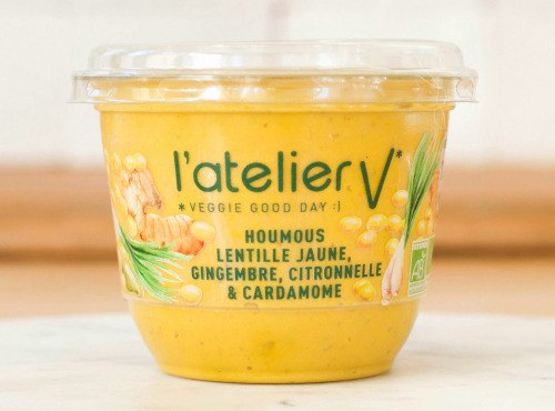 L'Atelier V* - Houmous de lentille jaune, gingembre, citronnelle & cardamone